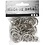 Creativ Company Sleutelhanger met ketting, L: 6 cm, d 2,3 cm, 25 stuk/ 1 doos
