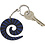 Creativ Company Sleutelhanger met ketting, L: 6 cm, d 2,3 cm, 25 stuk/ 1 doos