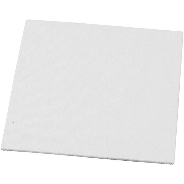 Creativ Company Canvas Paneel, afm 15x15 cm, dikte 3 mm, 280 gr, wit, 1 stuk