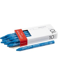 Caran Dache CARAN D’ACHE Neocolor I, L: 10 cm, dikte 8,5 mm, cobalt blue (160), 10 stuk/ 1 doos
