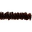 Creativ Company Chenille, L: 30 cm, dikte 6 mm, bruin, 50 stuk/ 1 doos