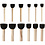 Creativ Company Foam Tamponeerstokjes, L: 9-10 cm, d 13+20+25+35 mm, 12 stuk/ 1 doos