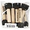 Creativ Company Foam Tamponeerstokjes, L: 9-10 cm, d 13+20+25+35 mm, 12 stuk/ 1 doos