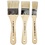 Creativ Company Vernis / Lak kwasten, L: 19 cm, B: 25-50 mm, plat, 3 stuk/ 1 doos