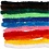Creativ Company Chenille, grote, L: 45 cm, dikte 25 mm, diverse kleuren, 60 div/ 1 doos