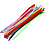 Creativ Company Chenille, L: 30 cm, dikte 9 mm, diverse kleuren, 200 div/ 1 doos