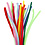 Creativ Company Chenille, L: 30 cm, dikte 9 mm, diverse kleuren, 200 div/ 1 doos