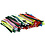 Creativ Company Chenille, L: 30 cm, dikte 4+6+9 mm, diverse kleuren, 700 div/ 1 doos