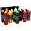 Creativ Company Textielkleur, diverse kleuren, 15x500 ml/ 1 doos