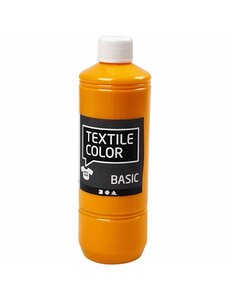 Creativ Company Textielkleur, geel, 500 ml/ 1 fles