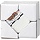 Creativ Company Canvas met lijst, afm 10x10 cm, 360 gr, wit, 6 stuk/ 1 doos