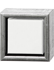 Creativ Company Canvas met lijst, afm 10x10 cm, 360 gr, diverse kleuren, 1 stuk