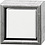 Creativ Company Canvas met lijst, afm 10x10 cm, 360 gr, diverse kleuren, 1 stuk