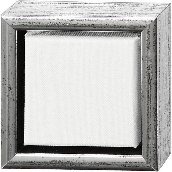 Creativ Company Canvas met lijst, afm 10x10 cm, 360 gr, diverse kleuren, 1 stuk