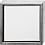 Creativ Company Canvas met lijst, afm 20x20 cm, 360 gr, wit, 6 stuk/ 1 doos