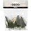 Creativ Company Kerstbomen, H: 40+60 mm, groen, 5 stuk/ 1 doos