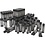 Creativ Company Transparante Lijmstift, 96 stuk/ 1 doos