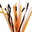 Creativ Company Chenille, L: 30 cm, dikte 6 mm, halloween kleuren, 25 div/ 1 doos