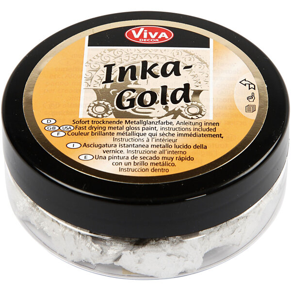 Viva Decor Inka-Gold, platin, 50 ml/ 1 Doosje
