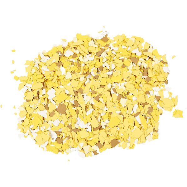 Terrazzo Vlokken, geel, 90 gr/ 1 Doosje
