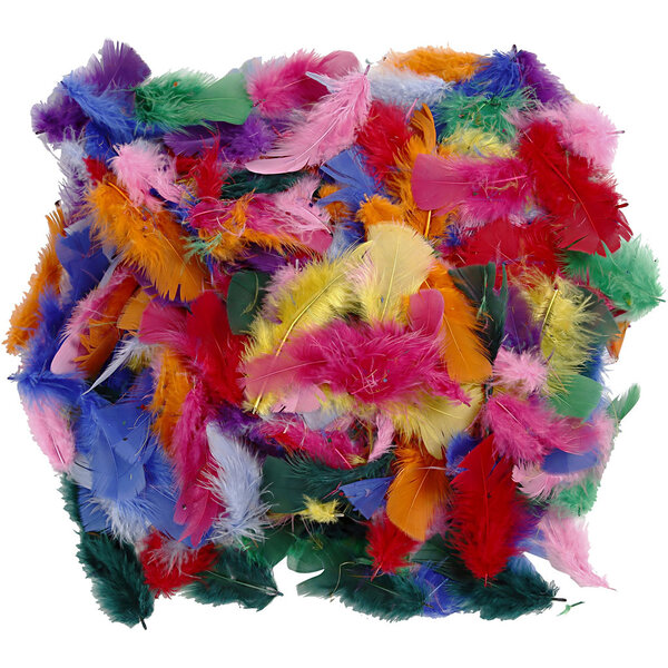 Creativ Company Dons, afm 7-8 cm, diverse kleuren, 50 gr/ 1 doos