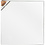 Creativ Company Canvas, D: 1.6 cm, afm 40x40 cm, 360 gr, wit, 1 stuk
