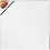 Creativ Company Canvas, D: 1.6 cm, afm 50x50 cm, 360 gr, wit, 5 stuk/ 1 doos