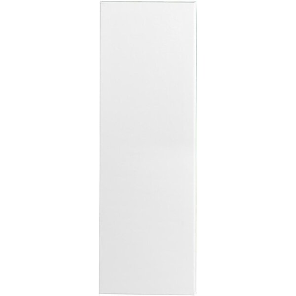 Creativ Company Canvas, D: 1.6 cm, afm 30x90 cm, 360 gr, wit, 5 stuk/ 1 doos