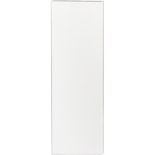 Creativ Company Canvas, D: 1.6 cm, afm 20x60 cm, 360 gr, wit, 10 stuk/ 1 doos