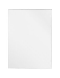 Creativ Company Canvas, D: 1.6 cm, afm 60x80 cm, 360 gr, wit, 5 stuk/ 1 doos