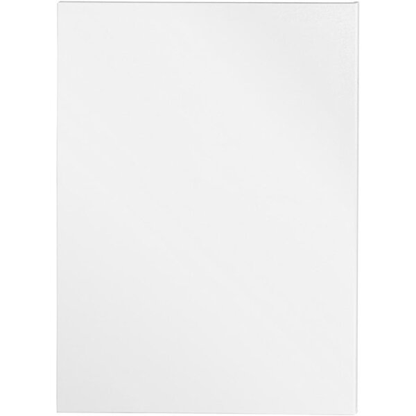 Creativ Company Canvas, D: 1.6 cm, afm 60x80 cm, 360 gr, wit, 5 stuk/ 1 doos