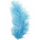Creativ Company Dons, afm 5-12 cm, turquoise, 15 stuk/ 1 doos