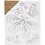 Schildercanvas met print, Grote vlinder, D: 1,6 cm, afm 24x30 cm, 360 gr, 1 stuk