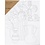 Creativ Company Schildercanvas met print, Stilleven met bloemen, D: 1,6 cm, afm 24x30 cm, 360 gr, 1 stuk