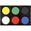 Waterverf, H: 16 mm, d 44 mm, primair kleuren, 1 doos