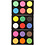 Colortime Waterverf, H: 16 mm, d 44 mm, neon kleuren, extra kleuren, 1 doos