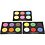 Colortime Waterverf, H: 16 mm, d 44 mm, neon kleuren, extra kleuren, 1 doos