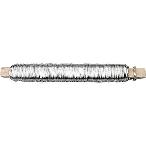 Creativ Company Bloemendraad, dikte 0,6 mm, zilver, 50 m/ 1 rol