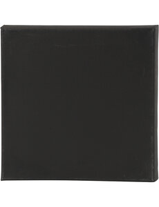 Creativ Company Canvas, D: 1,6 cm, afm 30x30 cm, 360 gr, zwart, wit, 10 stuk/ 1 doos