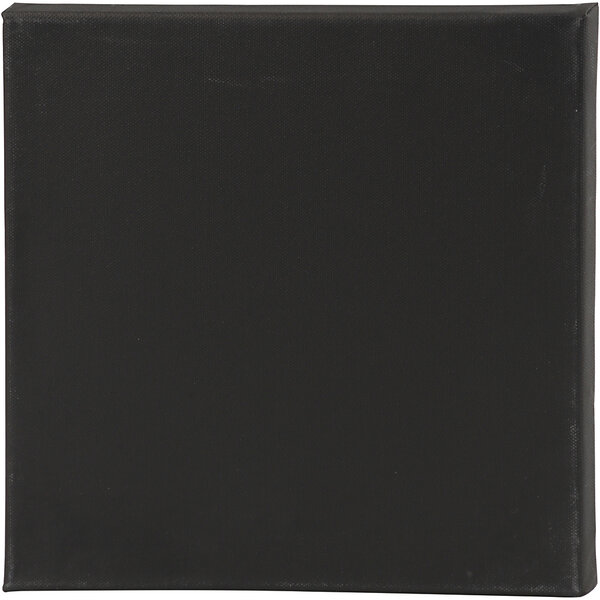 Creativ Company Canvas, D: 1,6 cm, afm 30x30 cm, 360 gr, zwart, wit, 10 stuk/ 1 doos