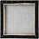 Creativ Company Canvas, D: 1,6 cm, afm 30x30 cm, 360 gr, zwart, wit, 10 stuk/ 1 doos