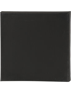 Creativ Company Canvas, afm 30x30x1,6 cm, 360 gr, zwart, 1 stuk