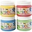 Kreul Muck Vingerverf, blauw, groen, rood, geel, 4x150 ml/ 1 doos