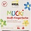 Kreul Muck Vingerverf, blauw, groen, rood, geel, 4x150 ml/ 1 doos