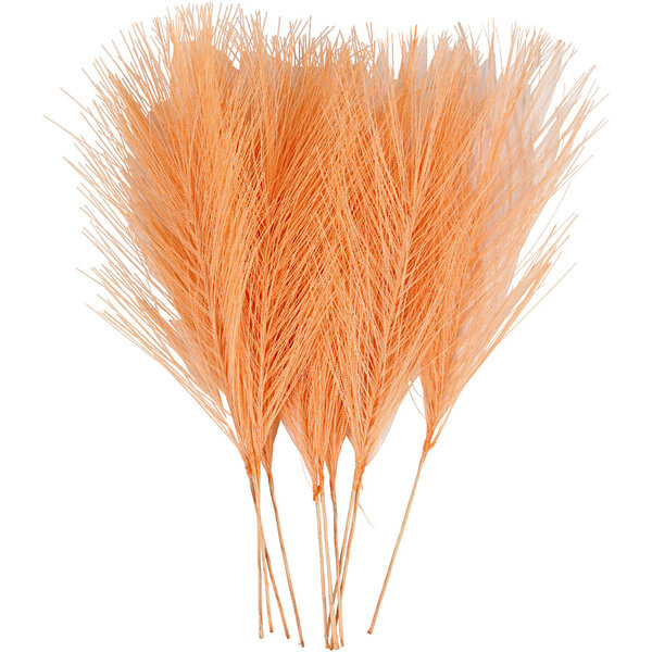 Creativ Company Kunstveren, L: 15 cm, B: 8 cm, oranje, 10 stuk/ 1 doos