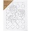 Schildercanvas met print, Rozen, D: 1,6 cm, afm 24x30 cm, 360 gr, 1 stuk