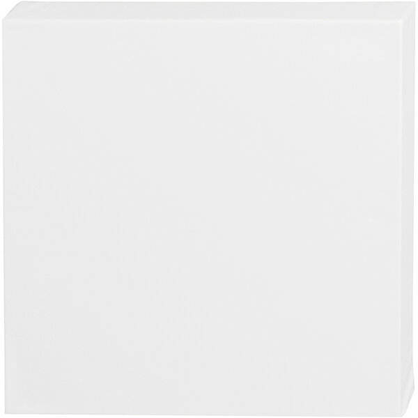 Creativ Company Canvas, D: 3,7 cm, afm 30x30 cm, 360 gr, wit, 1 stuk