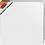 Creativ Company Canvas, D: 3,7 cm, afm 30x30 cm, 360 gr, wit, 1 stuk