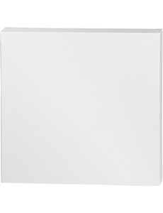 Creativ Company Canvas, D: 3,7 cm, afm 50x50 cm, 360 gr, wit, 5 stuk/ 1 doos