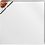 Creativ Company Canvas, D: 3,7 cm, afm 50x50 cm, 360 gr, wit, 5 stuk/ 1 doos
